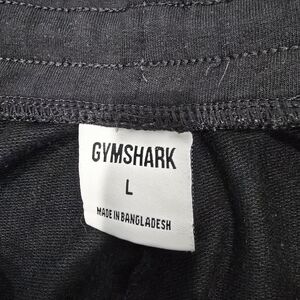 Men's size large, black GYMSHARK workout pants/joggers.